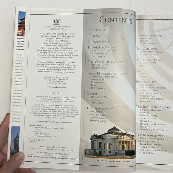 The Story of Architecture Hardcover By Jonathan Glancey Book - Picture 4 of 12